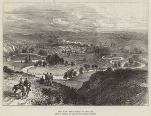 De oorlog, de vallei van de Lom door Sir John Charles Robinson